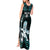 Custom New Zealand Maori Taiaha Tank Maxi Dress Tiki Warrior Paua Shell LT05 - Polynesian Pride