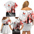 Kei Wareware Tatou New Zealand ANZAC Day Family Matching Off Shoulder Short Dress and Hawaiian Shirt Lest We Forget LT05 - Polynesian Pride