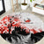 Kei Wareware Tatou New Zealand ANZAC Day Round Carpet Lest We Forget LT05 White - Polynesian Pride