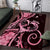 New Zealand Valentine Area Rug Aroha Sweet Pink Piwakawaka