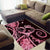 New Zealand Valentine Area Rug Aroha Sweet Pink Piwakawaka