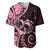 New Zealand Valentine Baseball Jersey Aroha Sweet Pink Piwakawaka