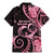 New Zealand Valentine Family Matching Mermaid Dress and Hawaiian Shirt Aroha Sweet Pink Piwakawaka