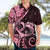 New Zealand Valentine Hawaiian Shirt Aroha Sweet Pink Piwakawaka