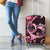 New Zealand Valentine Luggage Cover Aroha Sweet Pink Piwakawaka