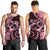 New Zealand Valentine Men Tank Top Aroha Sweet Pink Piwakawaka