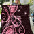 New Zealand Valentine Quilt Aroha Sweet Pink Piwakawaka