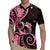 New Zealand Valentine Rugby Jersey Aroha Sweet Pink Piwakawaka