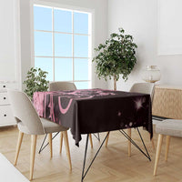 New Zealand Valentine Tablecloth Aroha Sweet Pink Piwakawaka LT05 - Polynesian Pride