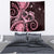 New Zealand Valentine Tapestry Aroha Sweet Pink Piwakawaka