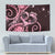 New Zealand Valentine Tapestry Aroha Sweet Pink Piwakawaka