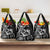 New Zealand Valentine Grocery Bag Aroha Gray Piwakawaka