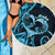 New Zealand Valentine Beach Blanket Aroha Cyan Piwakawaka