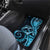 New Zealand Valentine Car Mats Aroha Cyan Piwakawaka