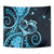 New Zealand Valentine Tapestry Aroha Cyan Piwakawaka