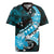 Personalised Hawaii Valentine Day Rugby Jersey Polynesian Hibiscus Art Style Turquoise