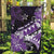 Hawaii Valentine Day Garden Flag Polynesian Hibiscus Art Style Purple