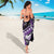 Hawaii Valentine Day Sarong Polynesian Hibiscus Art Style Purple