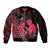 Alofa Samoa Valentine Red Bomber Jacket Love Is The Greatest Thing