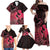 Alofa Samoa Valentine Red Family Matching Off Shoulder Maxi Dress and Hawaiian Shirt Love Is The Greatest Thing