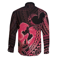 Alofa Samoa Valentine Red Family Matching Puletasi and Hawaiian Shirt Love Is The Greatest Thing