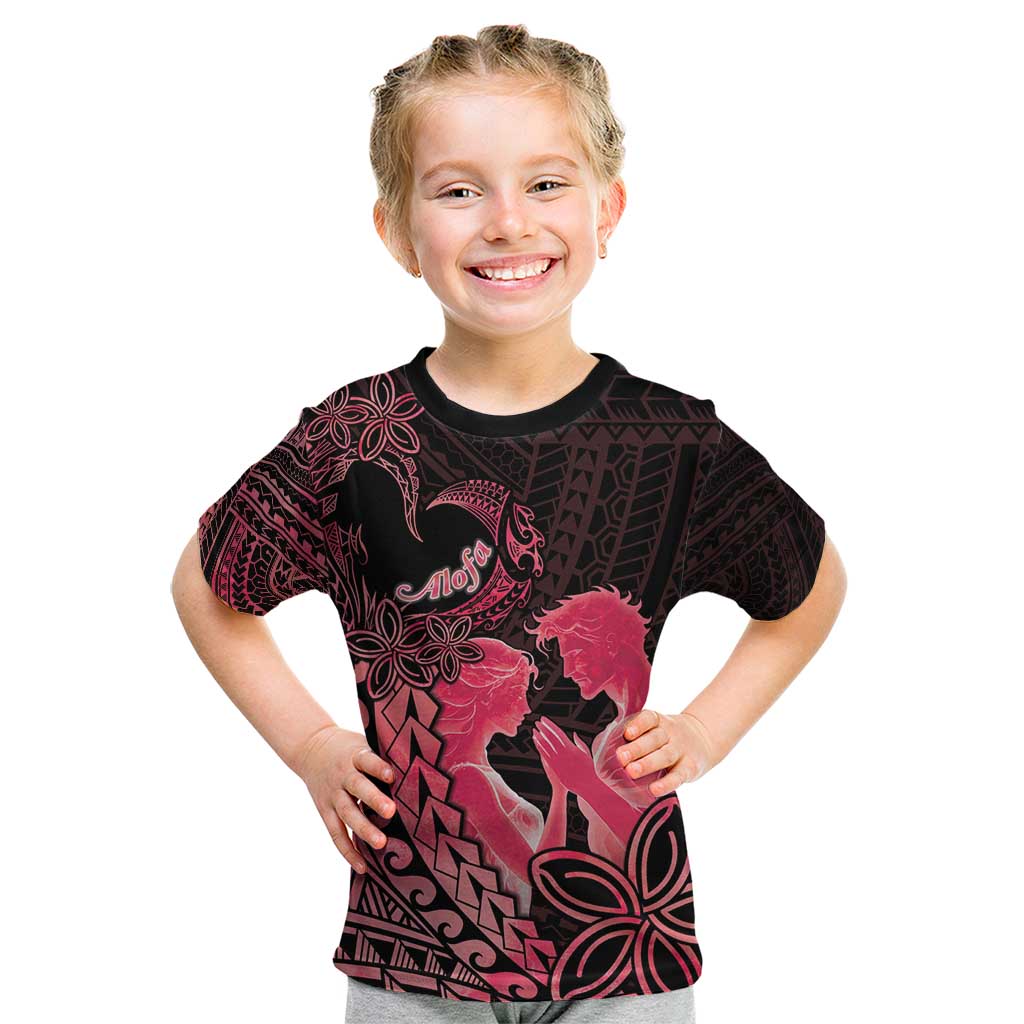 Alofa Samoa Valentine Red Kid T Shirt Love Is The Greatest Thing