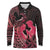 Alofa Samoa Valentine Red Long Sleeve Polo Shirt Love Is The Greatest Thing