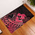 Alofa Samoa Valentine Red Rubber Doormat Love Is The Greatest Thing