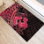 Alofa Samoa Valentine Red Rubber Doormat Love Is The Greatest Thing