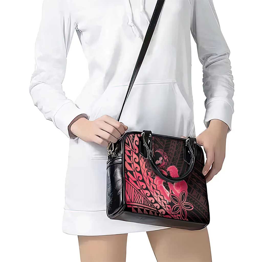 Alofa Samoa Valentine Red Shoulder Handbag Love Is The Greatest Thing