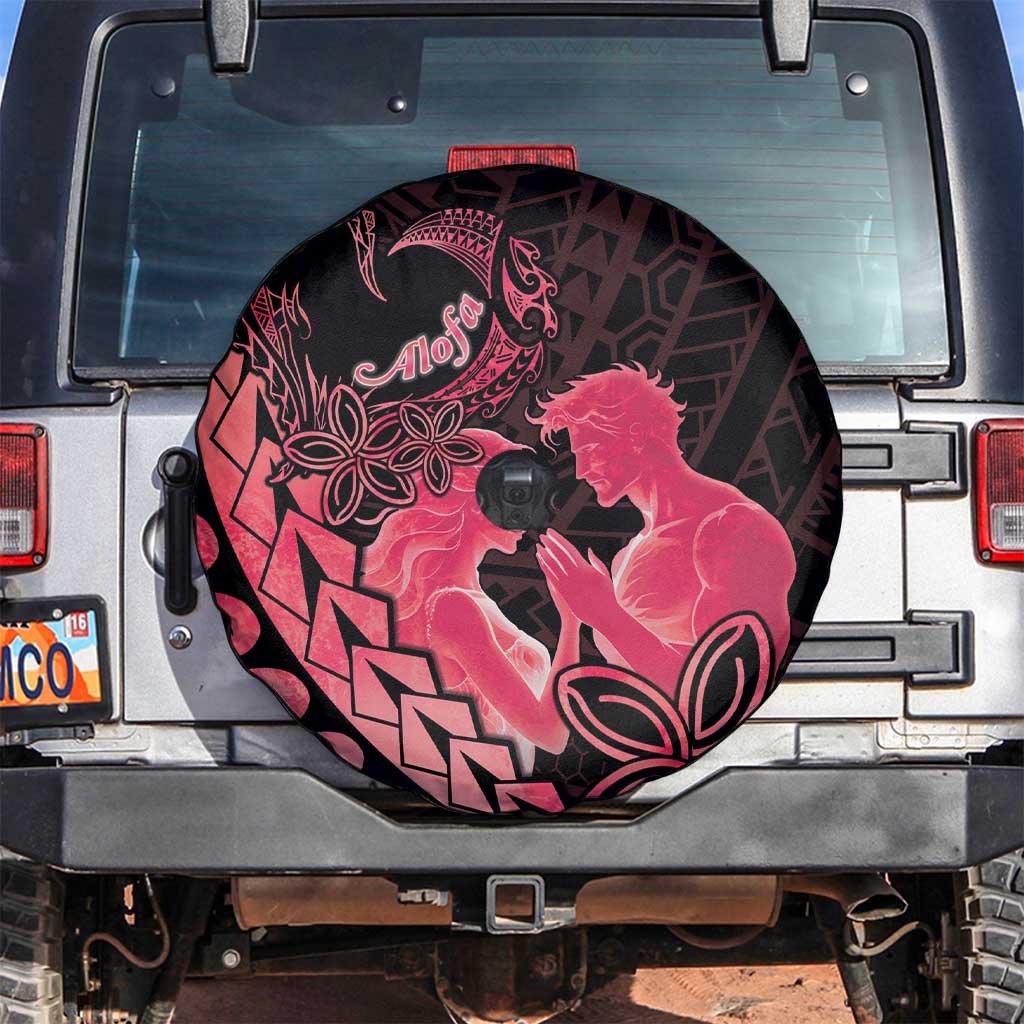 Alofa Samoa Valentine Red Spare Tire Cover Love Is The Greatest Thing