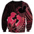 Alofa Samoa Valentine Red Sweatshirt Love Is The Greatest Thing