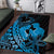 Alofa Samoa Valentine Blue Area Rug Love Is The Greatest Thing