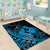 Alofa Samoa Valentine Blue Area Rug Love Is The Greatest Thing