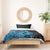 Alofa Samoa Valentine Blue Bedding Set Love Is The Greatest Thing