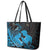 Alofa Samoa Valentine Blue Leather Tote Bag Love Is The Greatest Thing