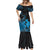 Alofa Samoa Valentine Blue Mermaid Dress Love Is The Greatest Thing