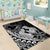 Alofa Samoa Valentine Black Area Rug Love Is The Greatest Thing