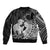 Alofa Samoa Valentine Black Bomber Jacket Love Is The Greatest Thing