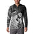 Alofa Samoa Valentine Black Button Sweatshirt Love Is The Greatest Thing