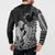 Alofa Samoa Valentine Black Button Sweatshirt Love Is The Greatest Thing