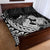 Alofa Samoa Valentine Black Quilt Bed Set Love Is The Greatest Thing