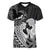 Alofa Samoa Valentine Black Women V-Neck T-Shirt Love Is The Greatest Thing