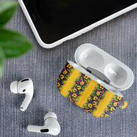 Aloha Hawaii Mardi Gras AirPods Case Gold Style LT05 - Polynesian Pride