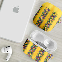 Aloha Hawaii Mardi Gras AirPods Case Gold Style LT05 - Polynesian Pride