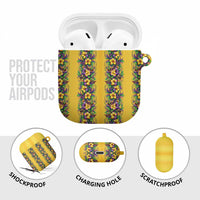 Aloha Hawaii Mardi Gras AirPods Case Gold Style LT05 - Polynesian Pride