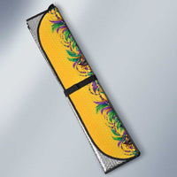 Aloha Hawaii Mardi Gras Auto Sun Shade Gold Style LT05 - Polynesian Pride