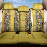 Aloha Hawaii Mardi Gras Back Car Seat Cover Gold Style LT05 One Size Gold - Polynesian Pride