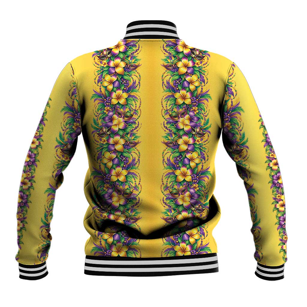Aloha Hawaii Mardi Gras Baseball Jacket Gold Style LT05 - Polynesian Pride
