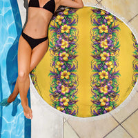 Aloha Hawaii Mardi Gras Beach Blanket Gold Style LT05 - Polynesian Pride